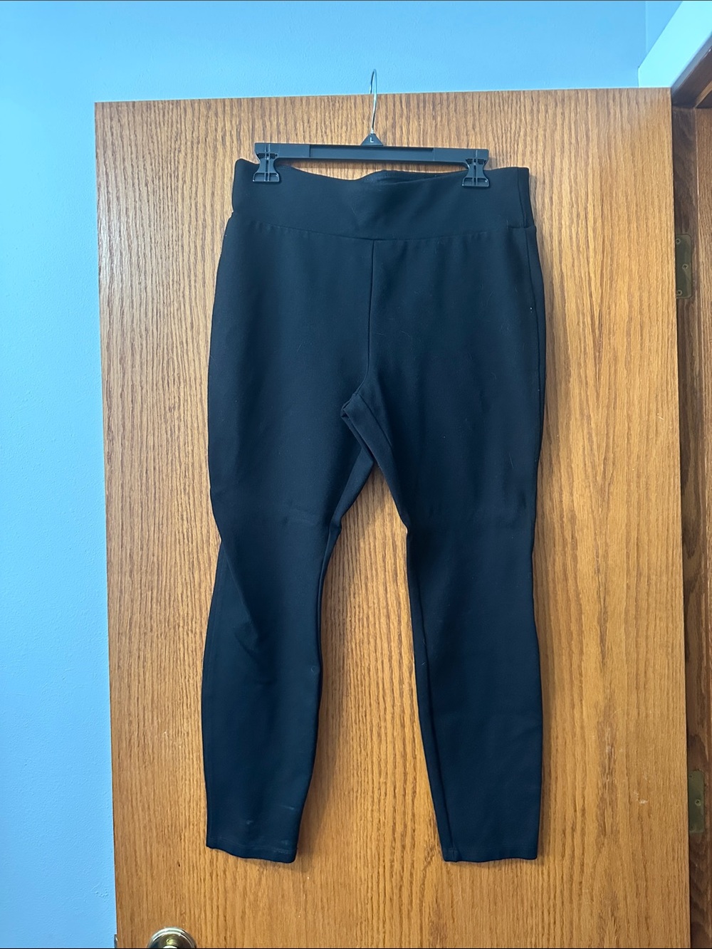 Grace Women's Black Stretch Jogger Pants